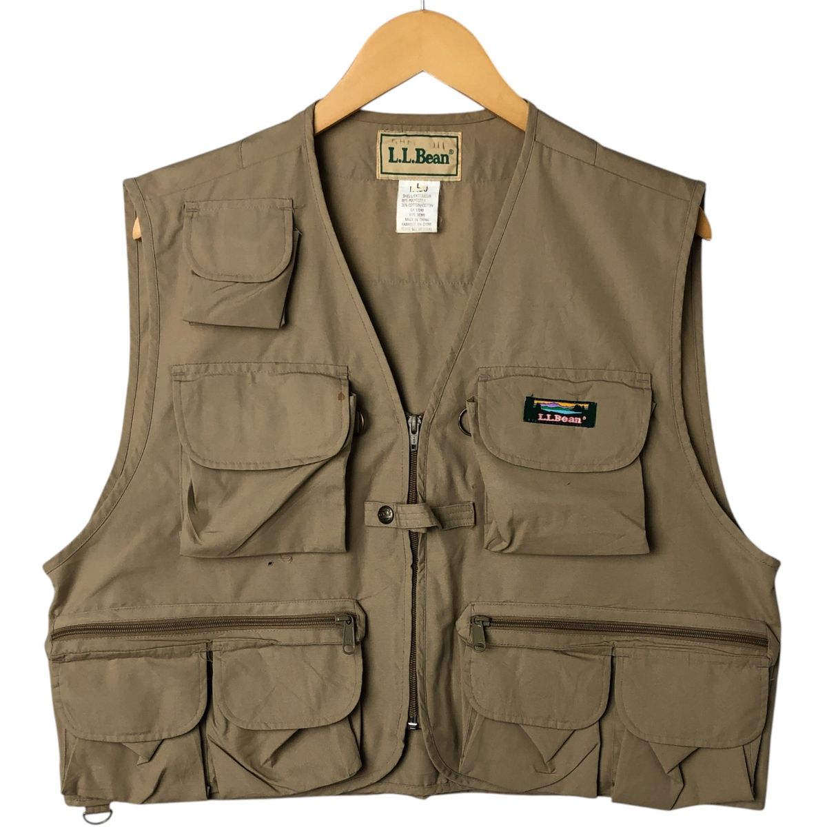 古着 90年代 エルエルビーン L.L.Bean フィッシングベスト