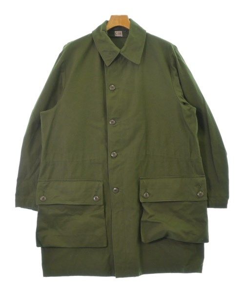 MILITARY ステンカラーコート メンズ 【古着】【中古】【送料無料】