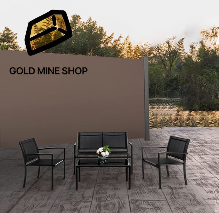 屋外サイドオーニング 格納式アイソレーションオーニング