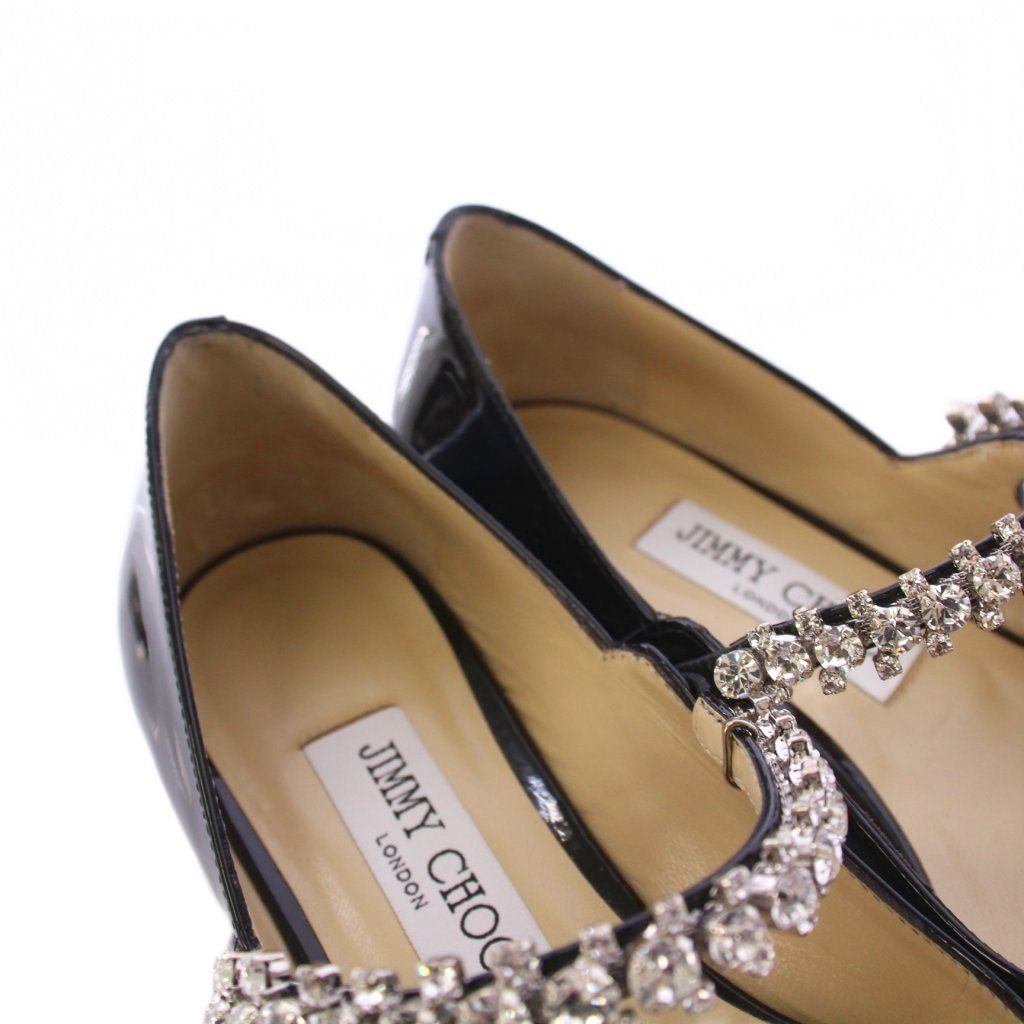 ジミーチュウ JIMMY CHOO BING PUMP FLAT パンプス エナメル