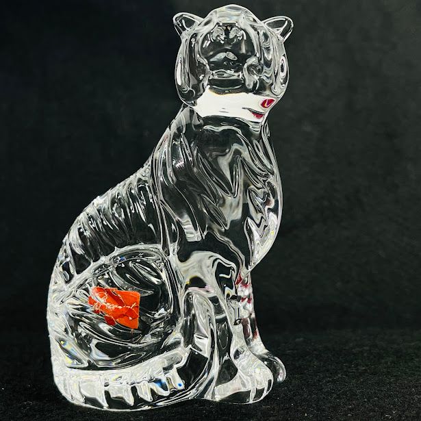 バカラ フィギュリン 虎 トラ お買い得品 タイガー クリスタル 寅