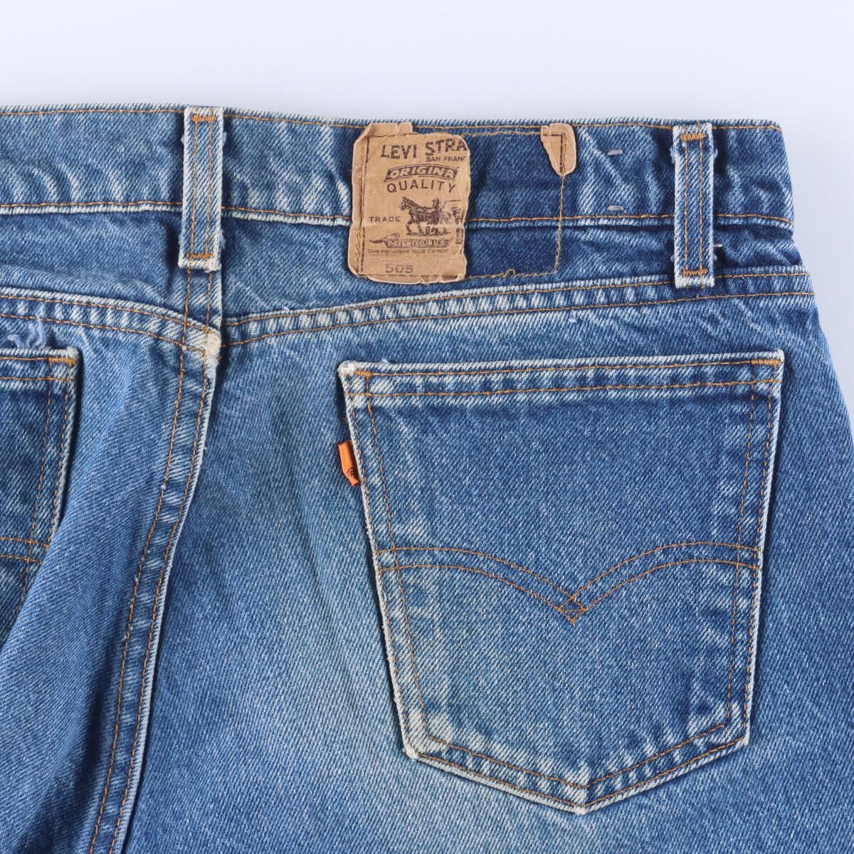 90年代 リーバイス Levi's 505 オレンジタブ テーパードジーンズ