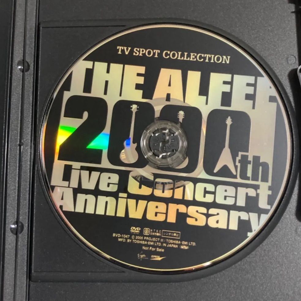 DVD/THE ALFEE 2000th Live Concert Anniversary TV SPOT COLLECTION - メルカリ