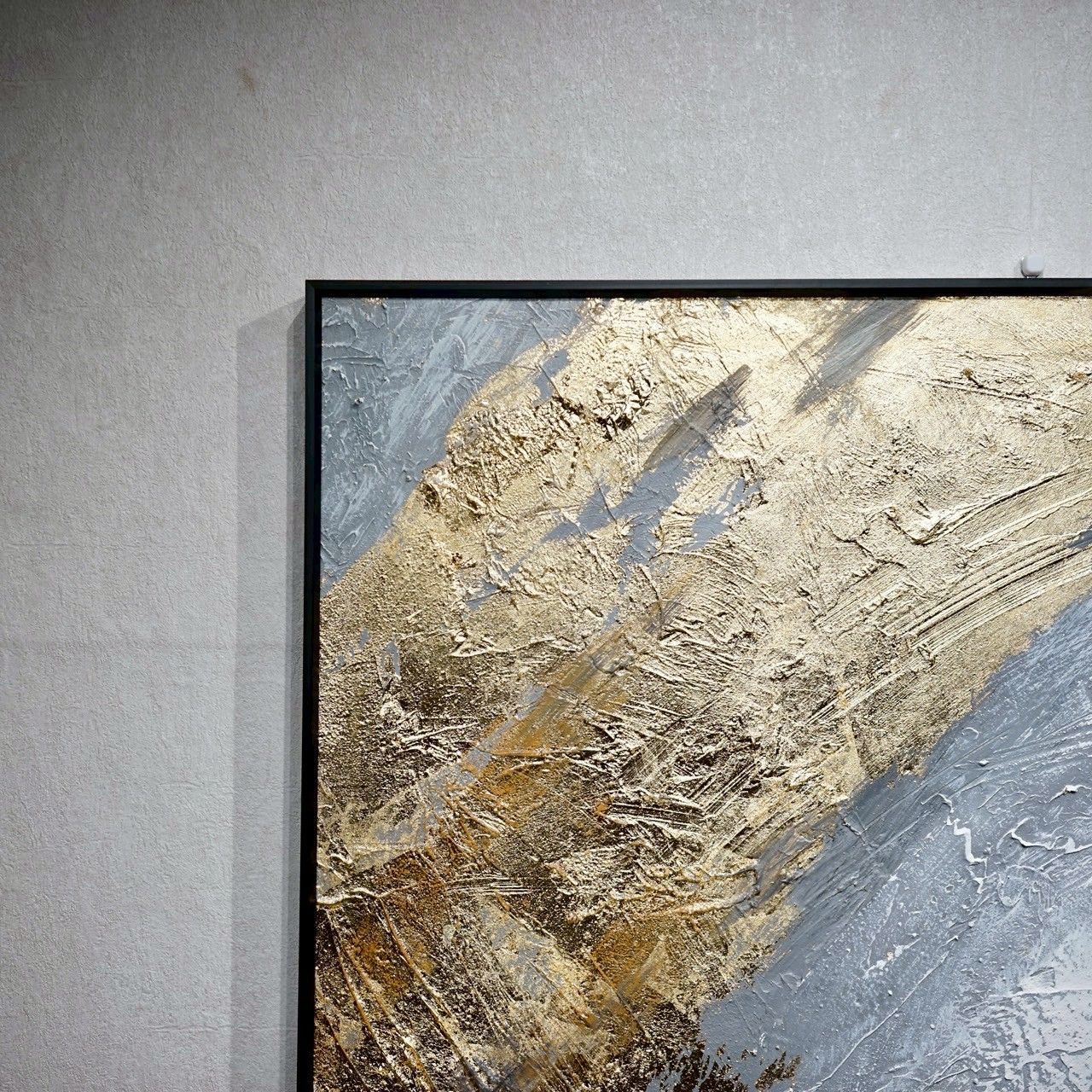 Bello select 輸入品 油絵 抽象画 壁掛け アート 110×80 現代