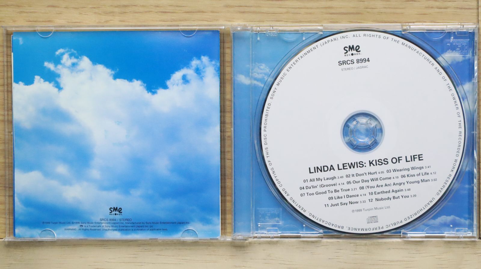国内盤CD☆リンダ・ルイス/Linda Lewis□ キス・オブ・ライフ 