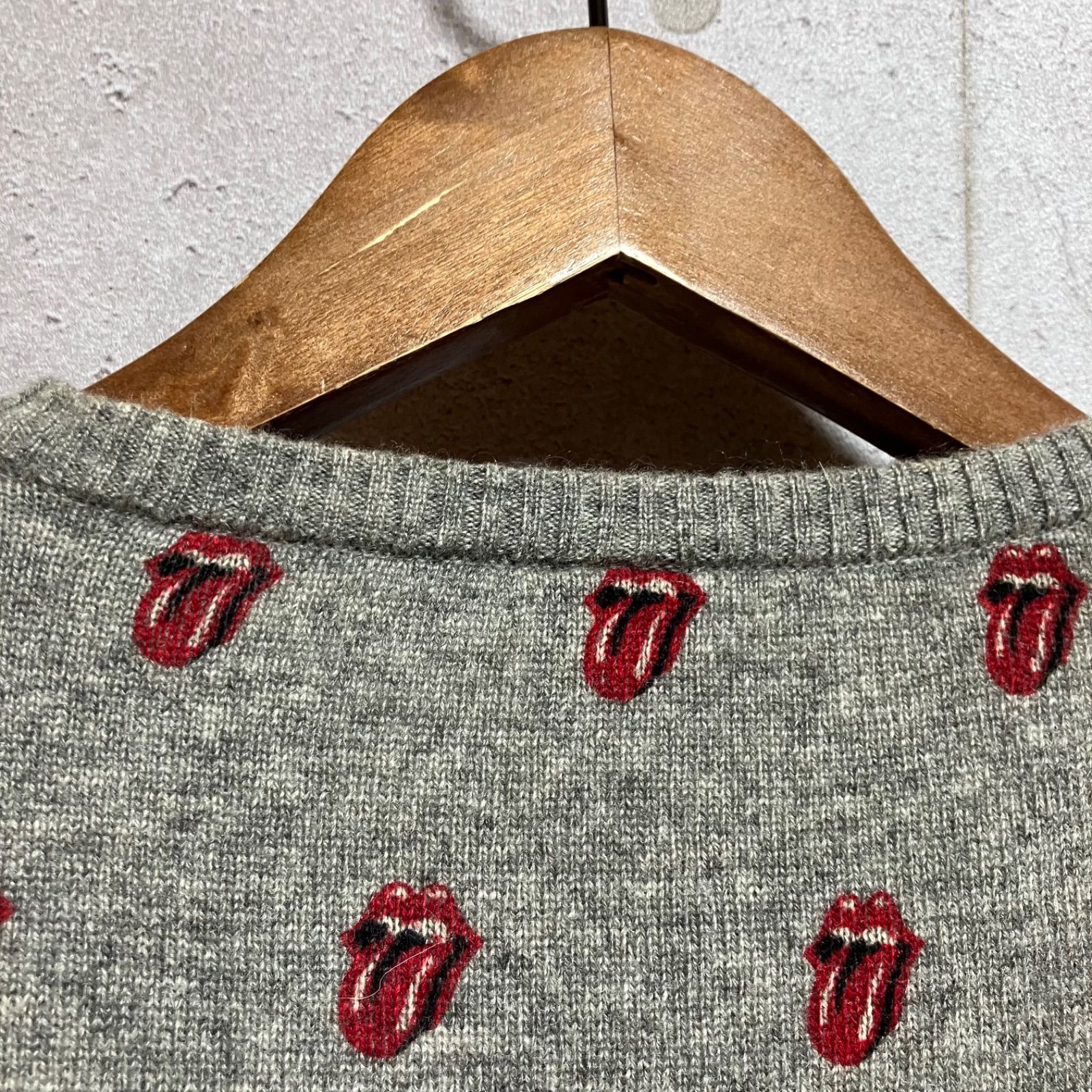 k*n様 ヒステリックグラマー × ROLLING STONES ニット セータ HYSTERIC GLAMOUR ヒステリックグラマー 0243ND02 ローリング