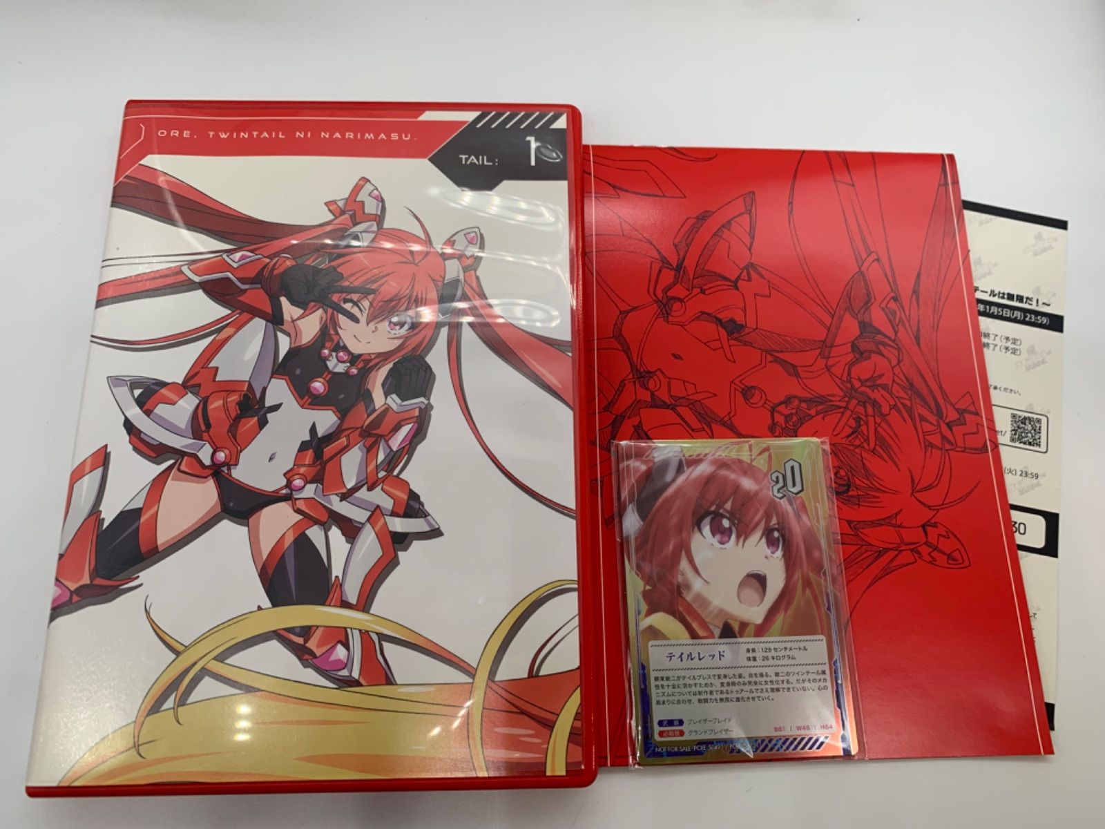 アニメBlu-ray　Disc　俺、ツインテールになります。 初回版 全6巻セット(HMV全巻収納BOX付き) ディスク情報｜TBSテレビ：俺、ツインテールになります。 公式