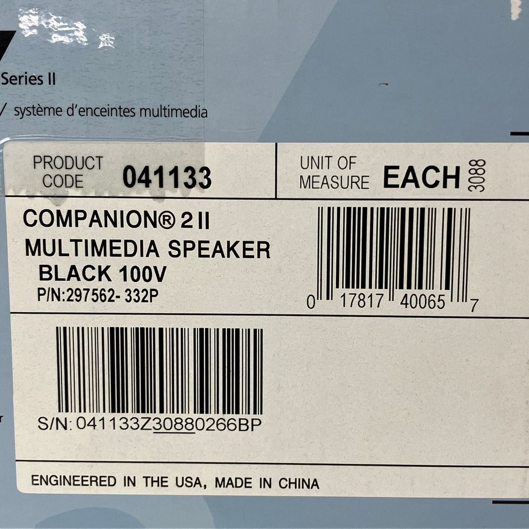 BOSE Companion 2 Series II スピーカーペア 音響機材 オーディオ ボーズ Y10496925