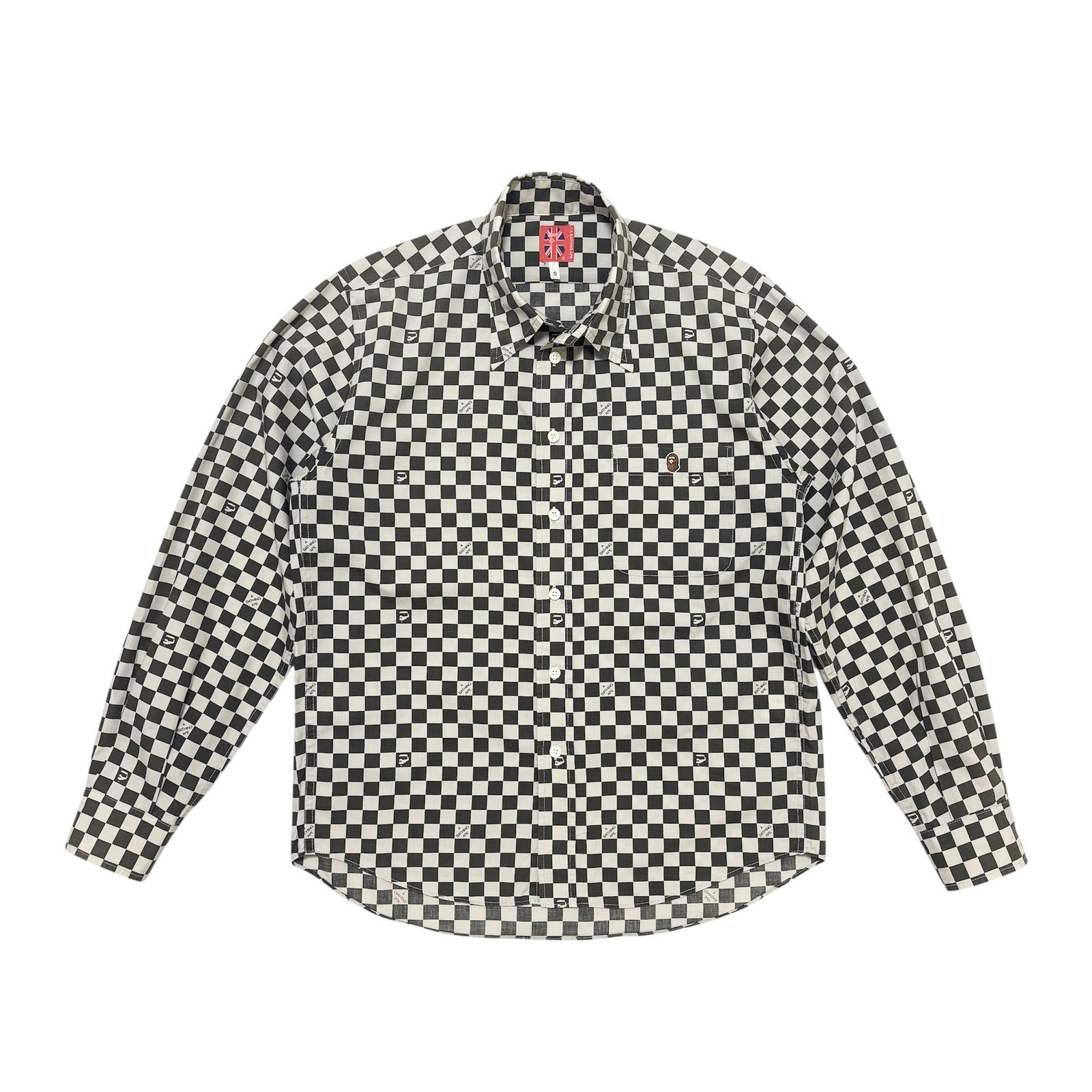 中古 アベイシングエイプ ベイプ A BATHING APE 長袖シャツ 中古 アベイシングエイプ ベイプ A BATHING APE 長袖シャツ