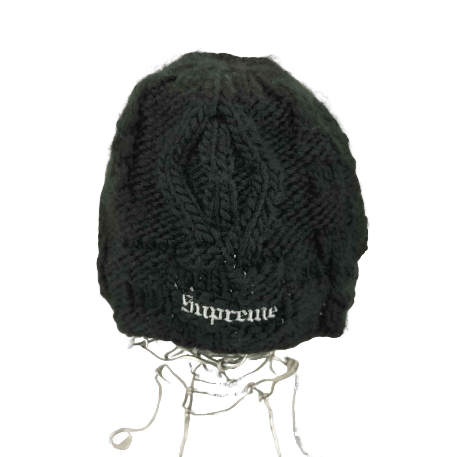 Supreme Block Knit Beanie BLACK Supreme Block Knit Beanie Black