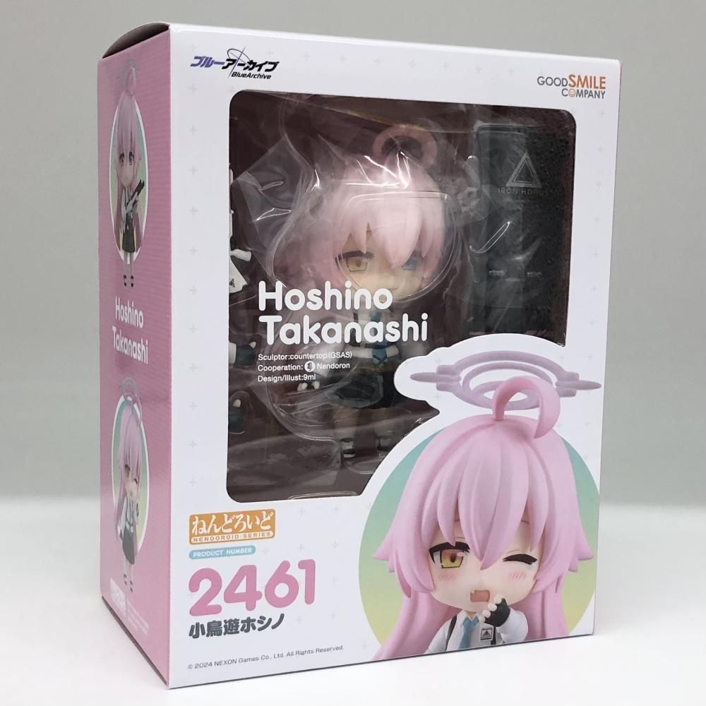 【新品未開封品・グッスマ特典付き】小鳥遊ホシノ ねんどろいど2461 中古】未開封 グッドスマイルカンパニー ブルーアーカイブ -Blue