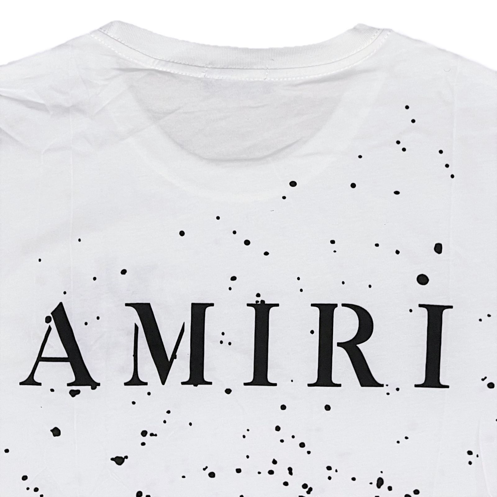 【AMIRI】「MA」バンダナシルクアップリケTシャツ Black MA Bandana Silk Appliqué T-shirt by AMIRI on Sale