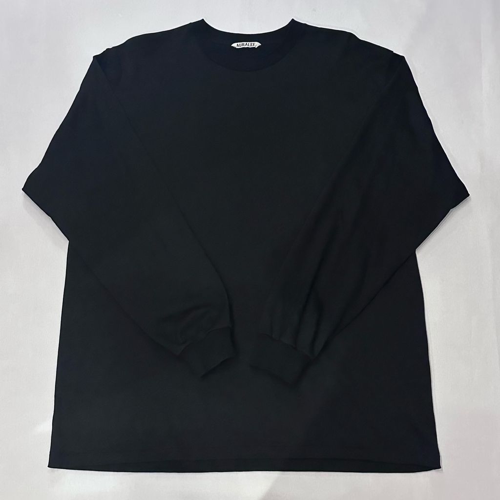 オーラリーTシャツ 新品未使用 AURALEE(オーラリー) HARD TWIST COTTON BORDER TEEボーダー