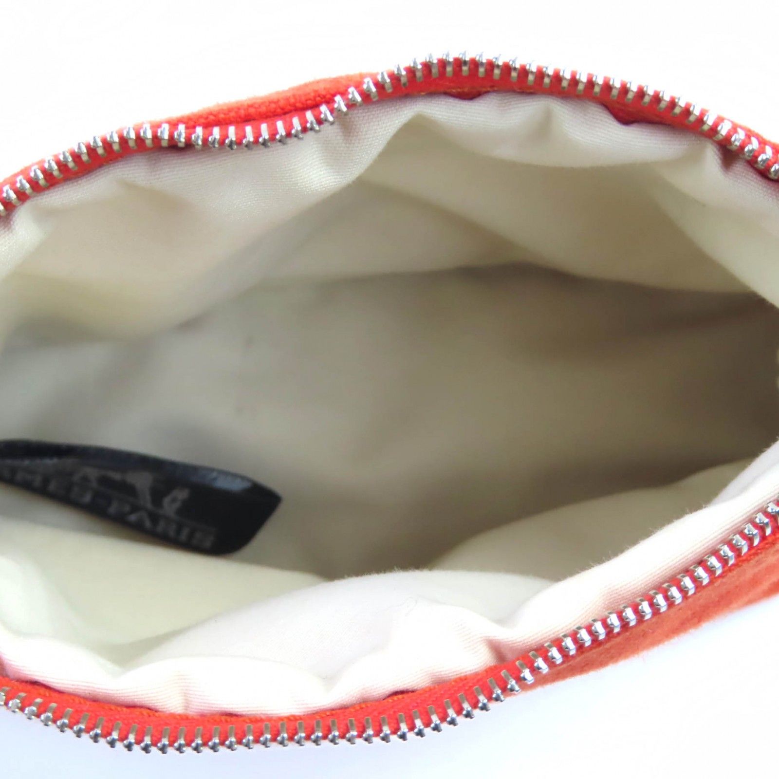 美品◇HERMES エルメス ボリードポーチ ミニミニ コットン100% Hロゴ  