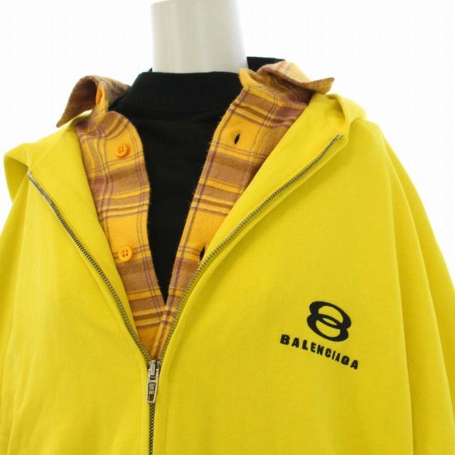 バレンシアガ BALENCIAGA Unity Sports Icon Layered Hoodie 