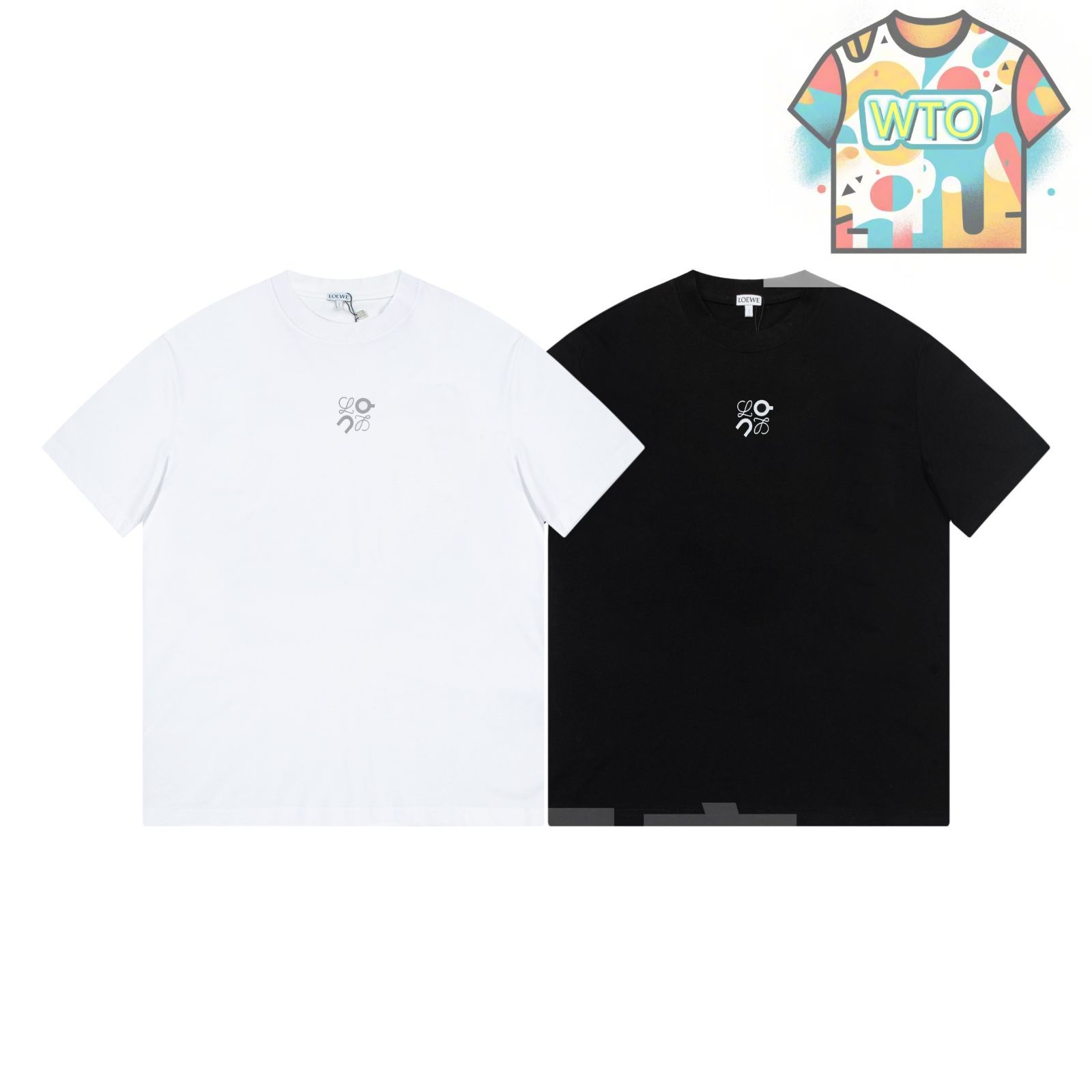 LOEWE グラデーションデザインシャツ 本日限定特価】LOEWE × オン コラボ クルーネックTシャツ - 2色