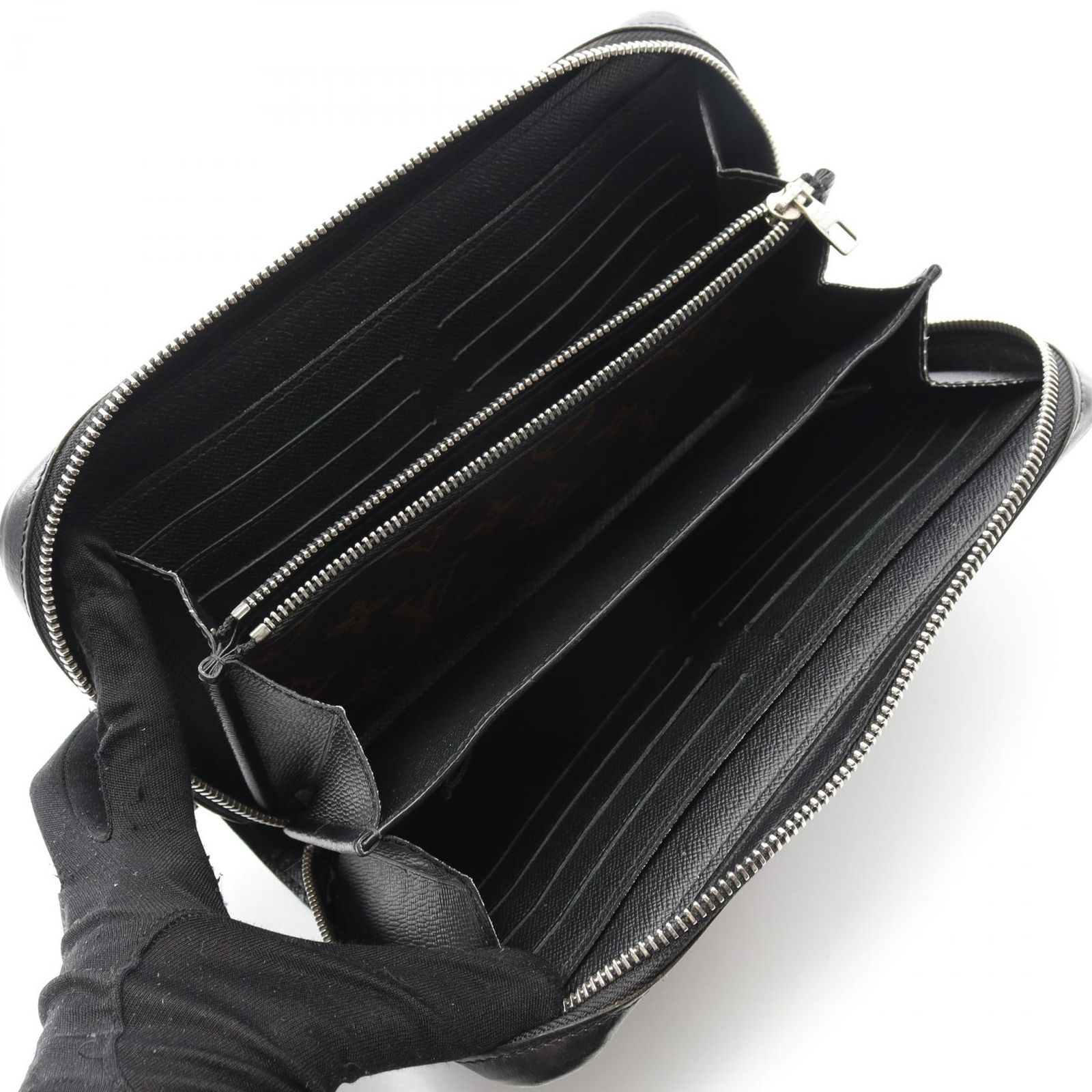 ◇ルイヴィトン◇M61506/モノグラムマカサー/ジッピーXL/長財布