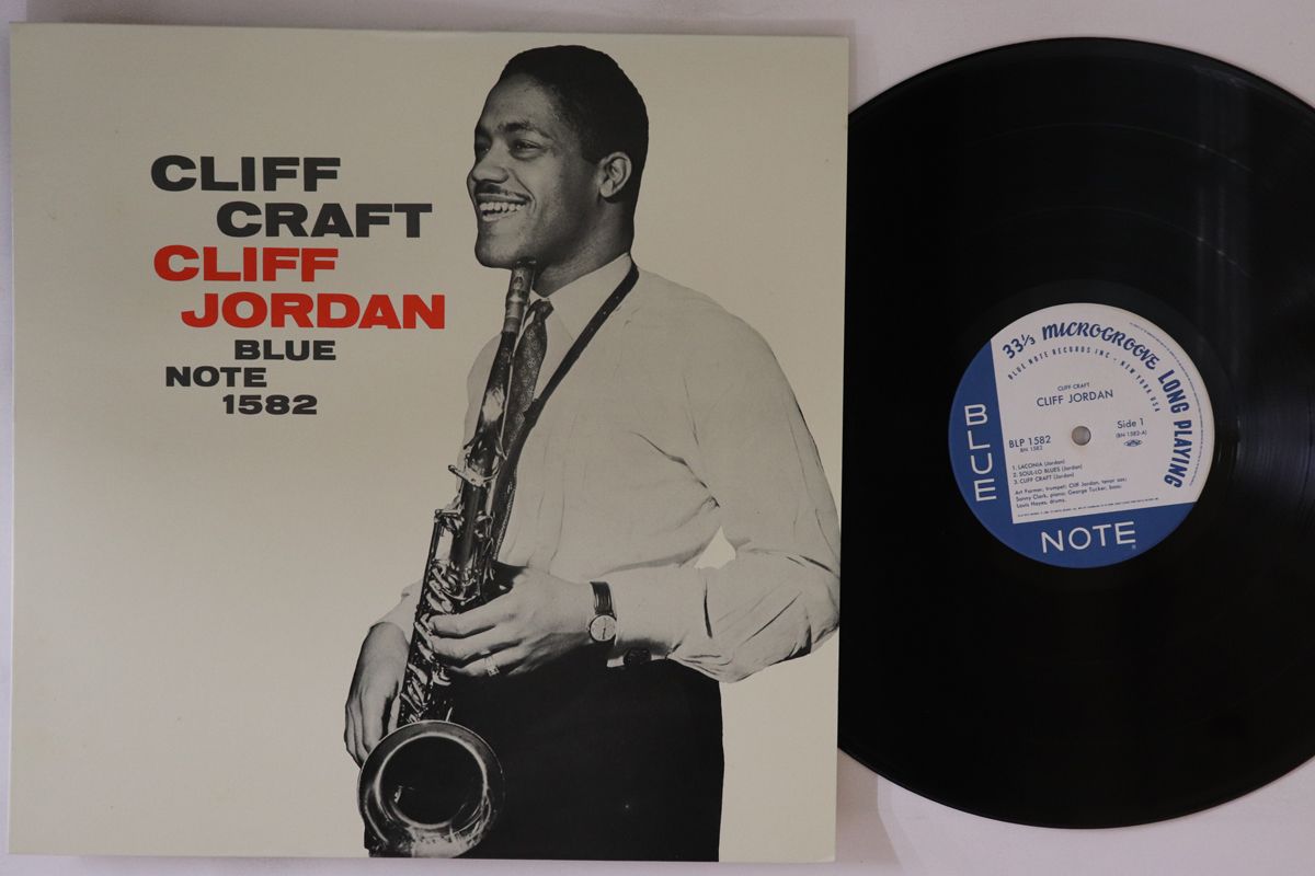 LP Cliff Jordan Cliff Craft BN1582,BLP1582 BLUE NOTE /00260