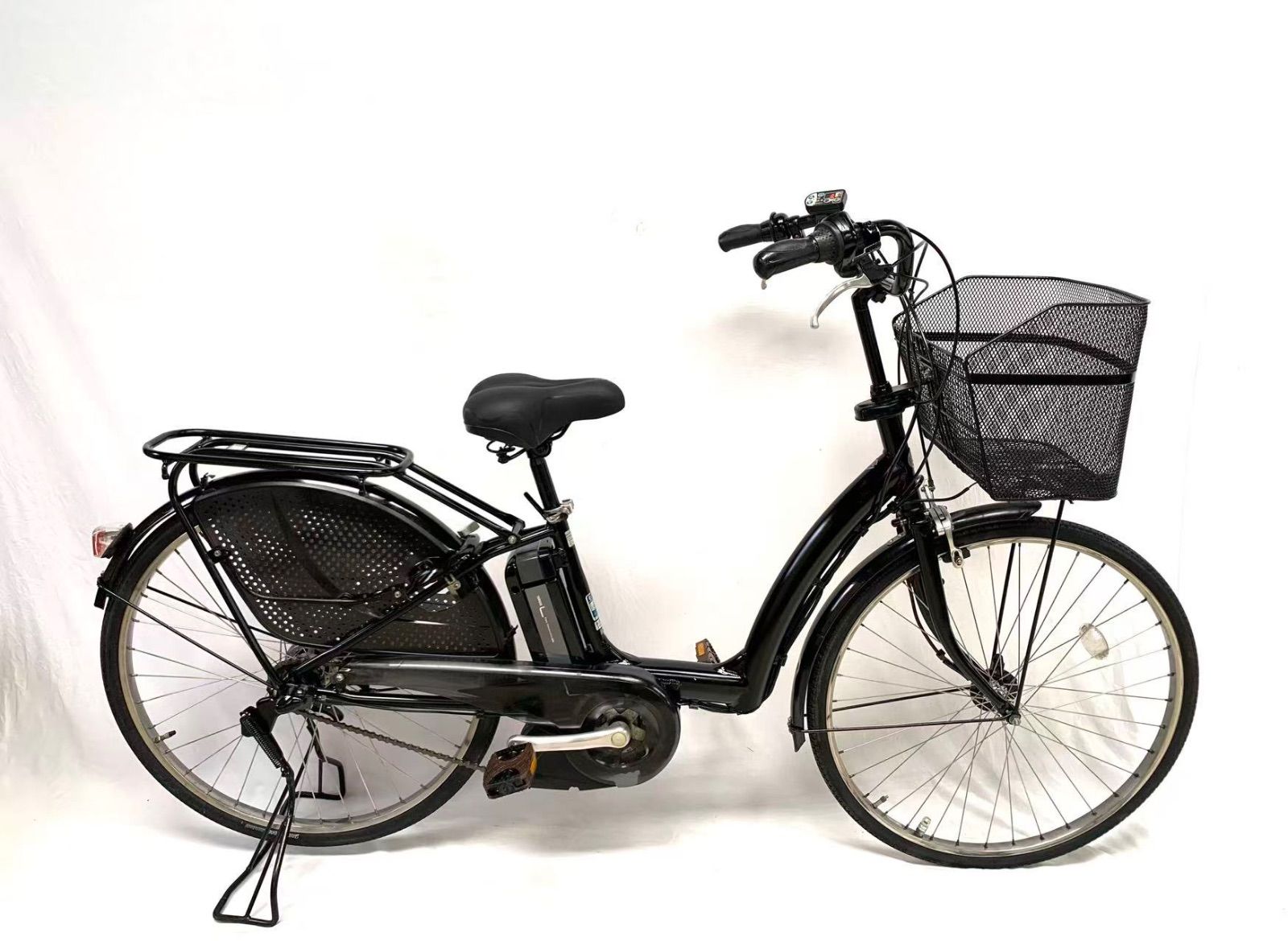 BRIDGESTONE 電動アシスト自転車 YAMAHA 8.9Ah SHIMANO 内3速 26インチ 動作 済 ZJ 9442