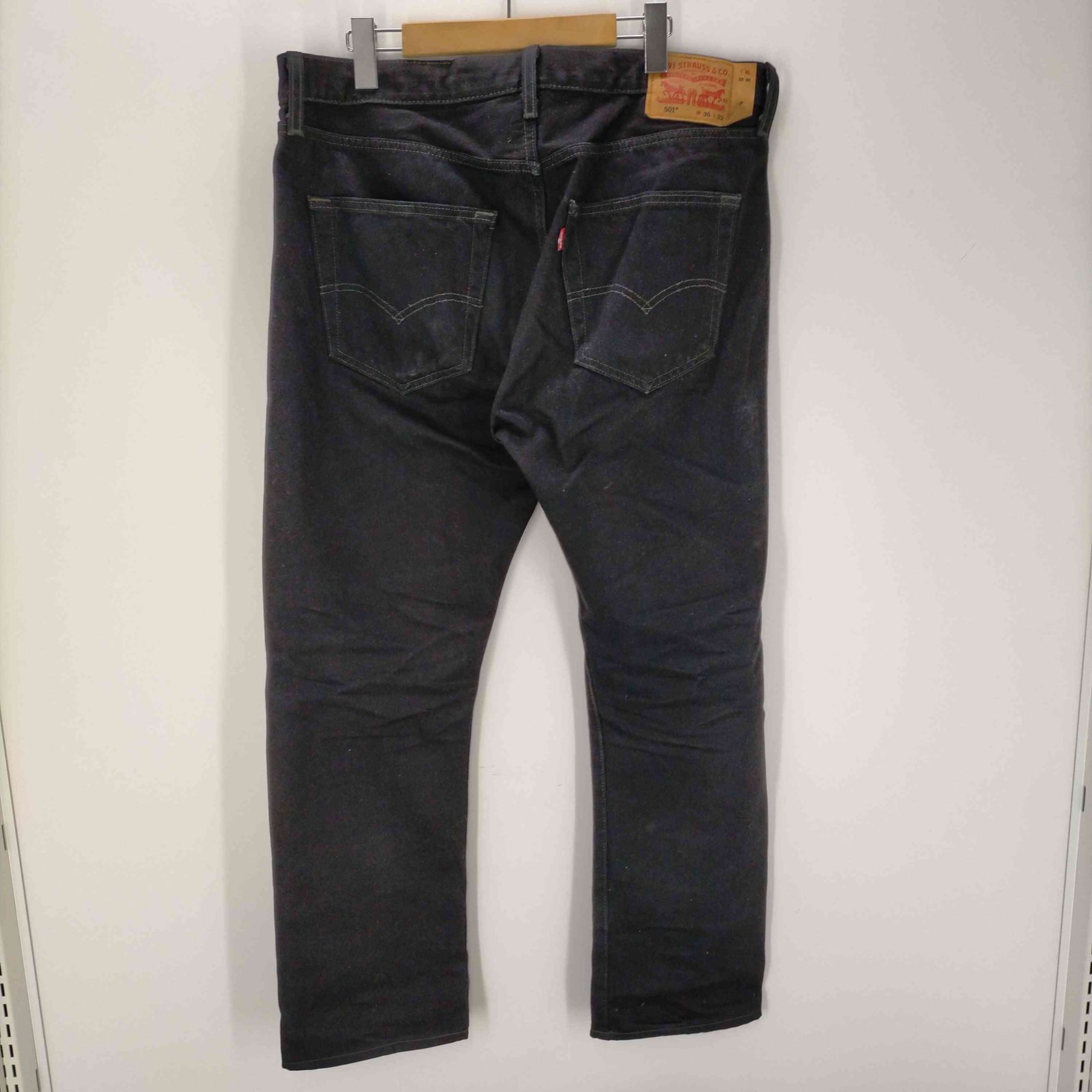 リーバイス Levis 501 ボタン裏4649 ボタンフライ ブラックデニム