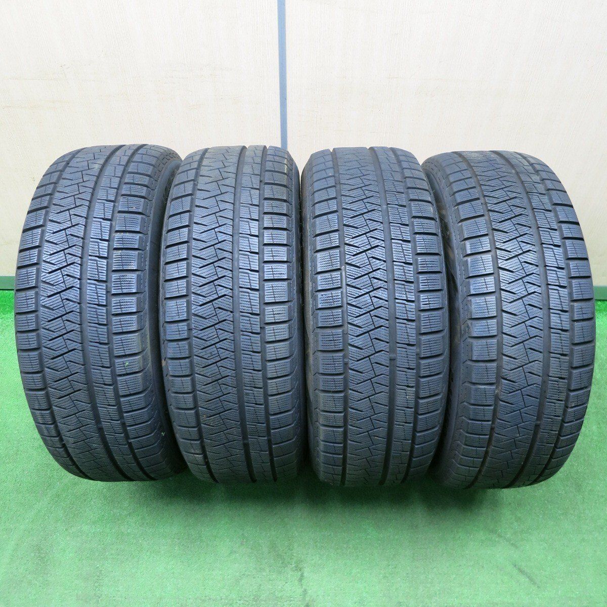 超バリ溝 22年 キレイ 9.5分以上 レクサス 等 245 50R19 スタッドレス ピレリ アイスアシンメトリコ プラス ECO FORME エコフォルム 19インチ PCD120 5H 5012802NJス TRITUETUBI_COM