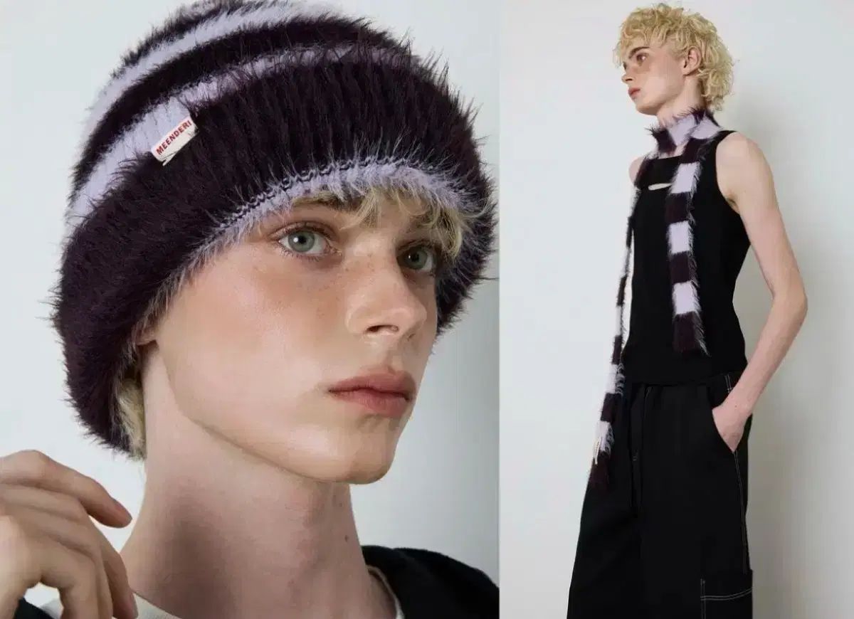 ミンダリー・ビーニー MiuMiu (ミュウミュウ) ニットキャップ