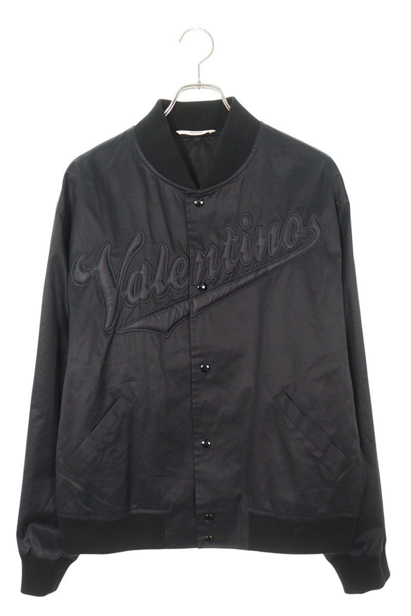 VALENTINO スタジアムジャンパー VLTN 総柄 VALENTINO スタジアムジャンパー VLTN 総柄