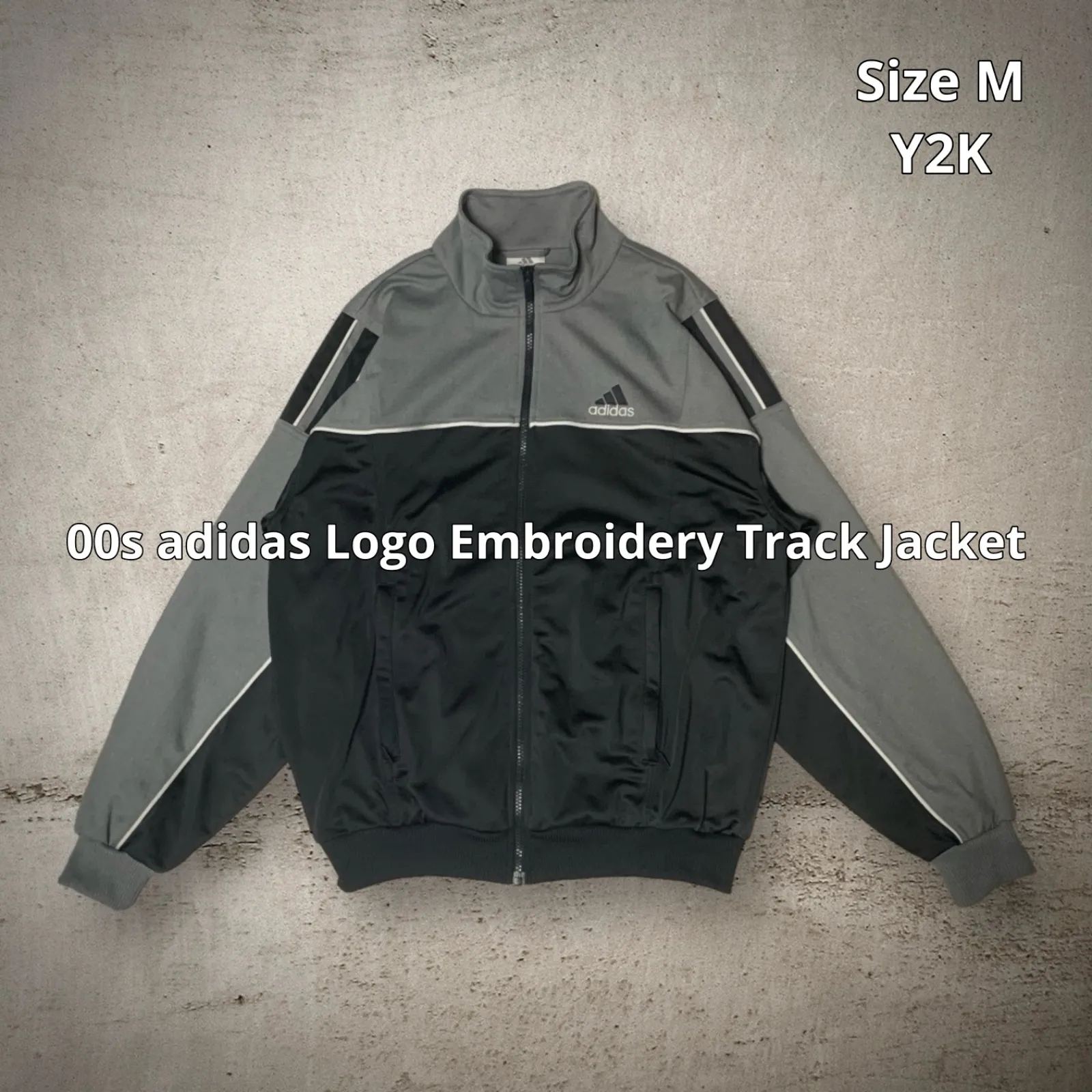 00s adidas Logo Embroidery Track Jacket アディダス トラック