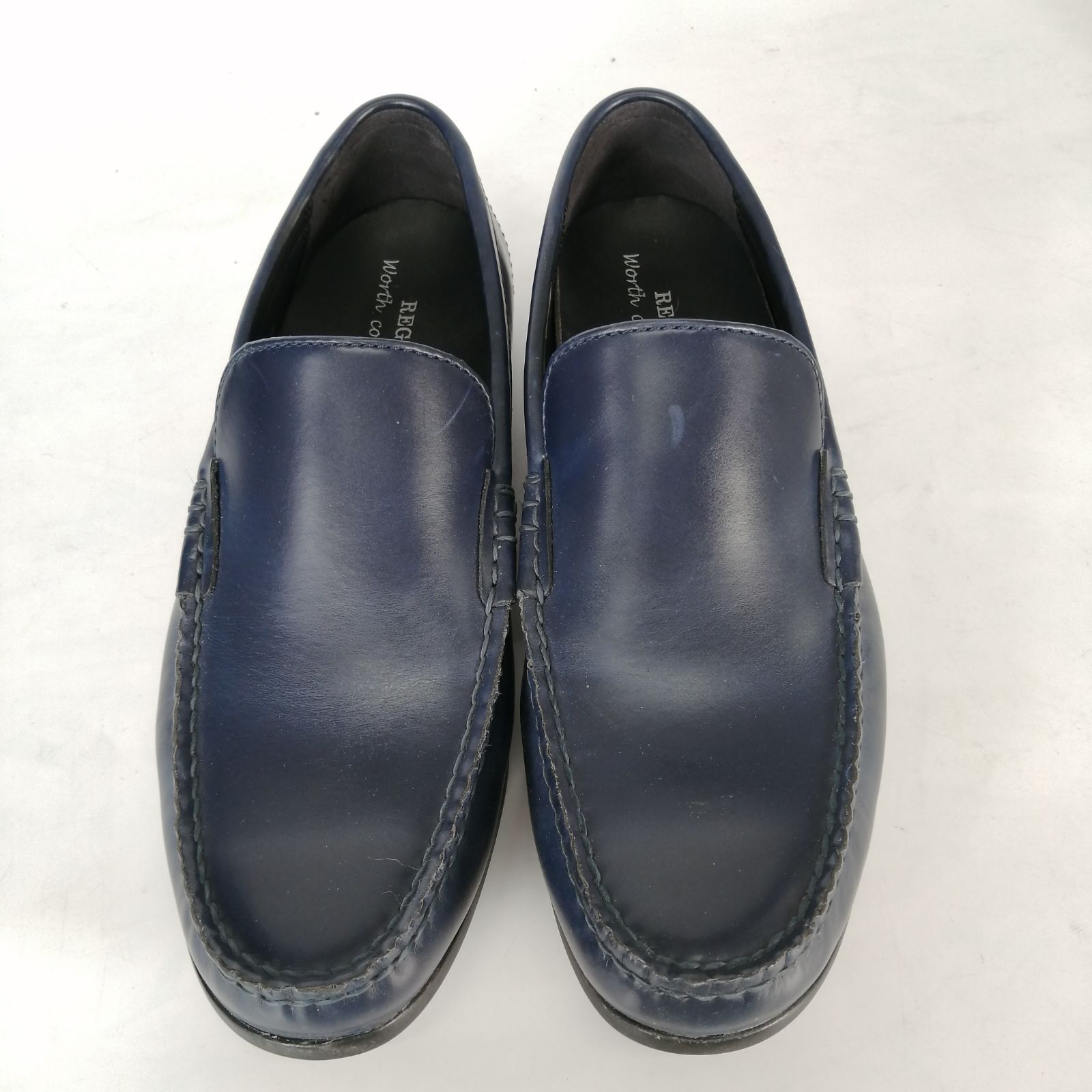 REGAL worth collection スリッポン ローファー 24㎝ ネイビー 紺