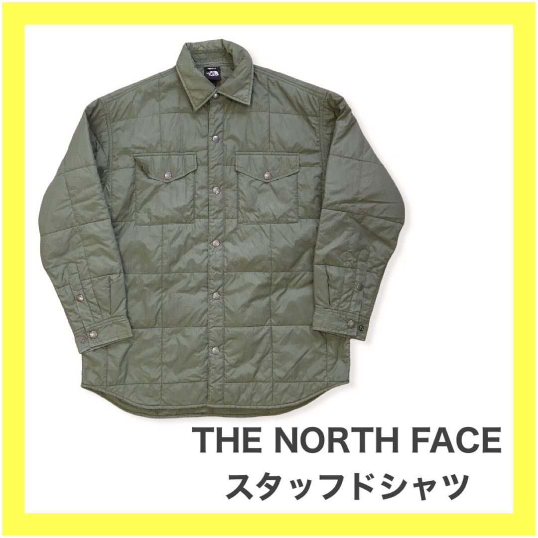 THE NORTH FACE ノースフェイス スタッフドシャツ M - 古着の鈴六