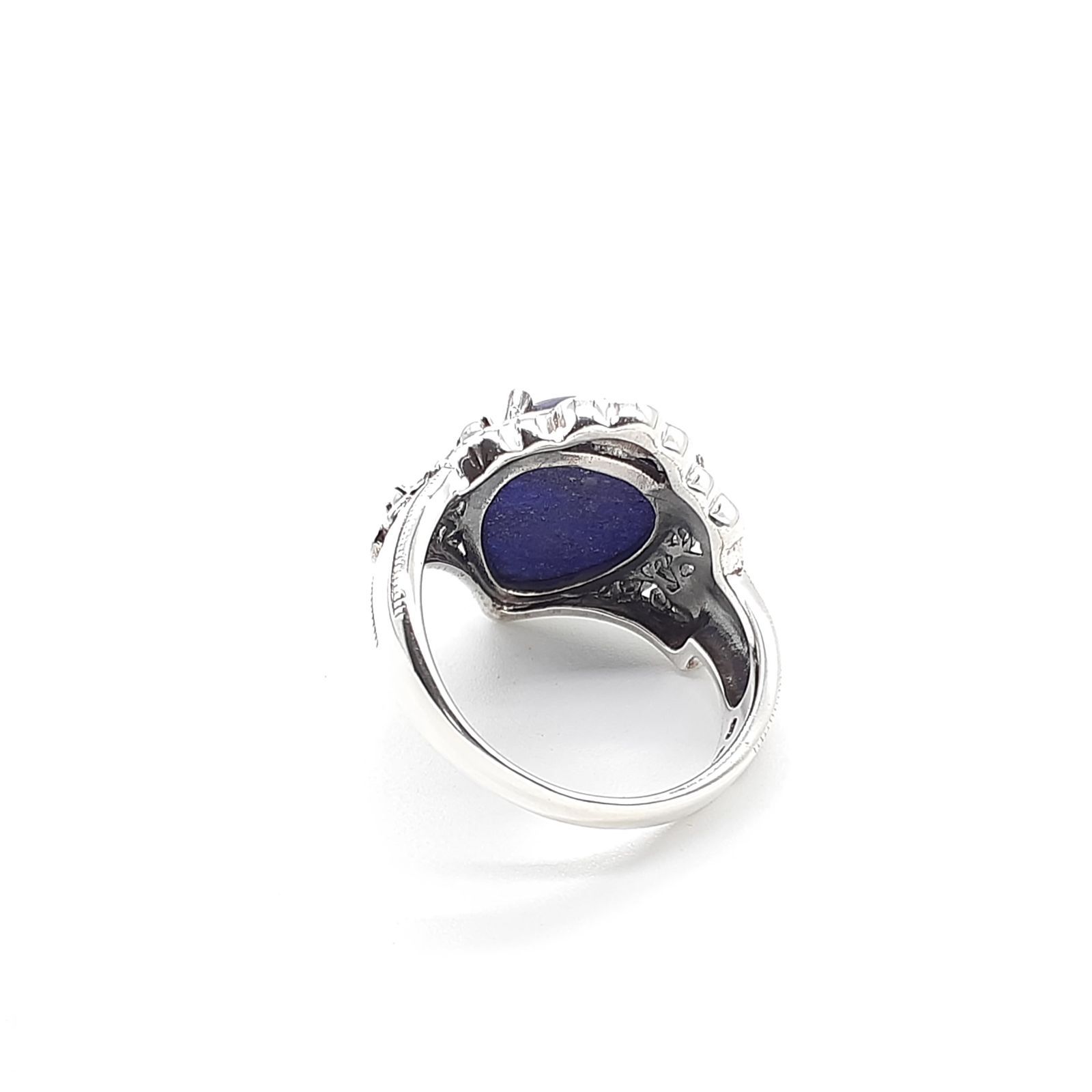 碌山 ロクザン ROKUZAN リング SILVER 925 シルバー ラピスラズリ  