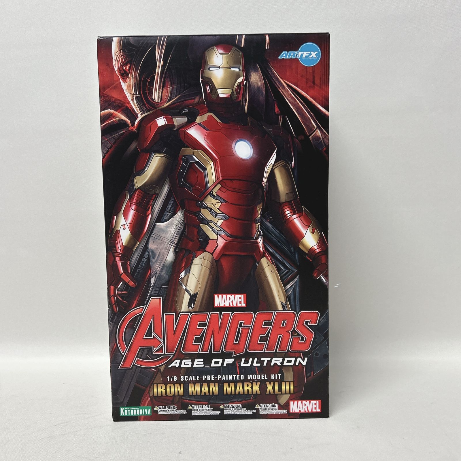浜館29-1069】 【店舗併売品】 ARTFX アイアンマン MARK43 