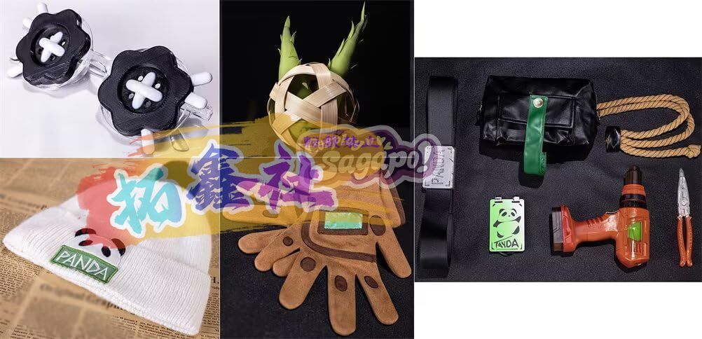 竹編み球付き コスプレ