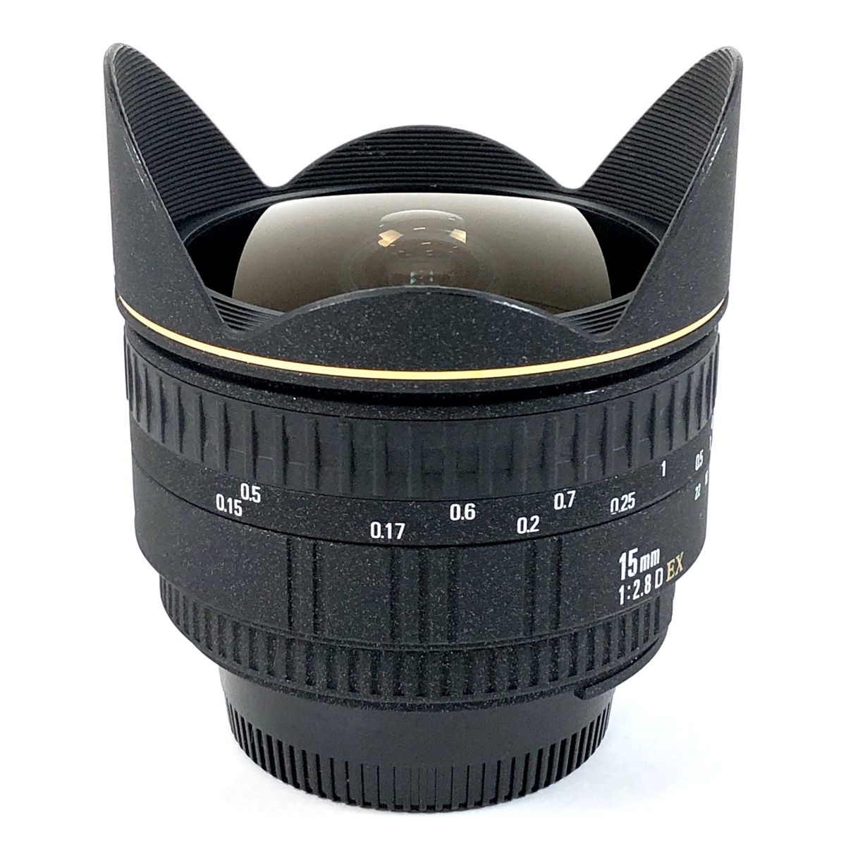 シグマ SIGMA 15mm F2.8 EX D FISHEYE 魚眼 (ニコン F用) 一眼カメラ用 