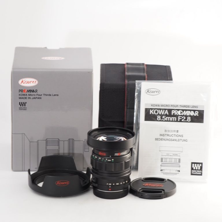 Kowa コーワ 単焦点レンズ PROMINAR 8.5mm F2.8 BK ブラック マイクロ