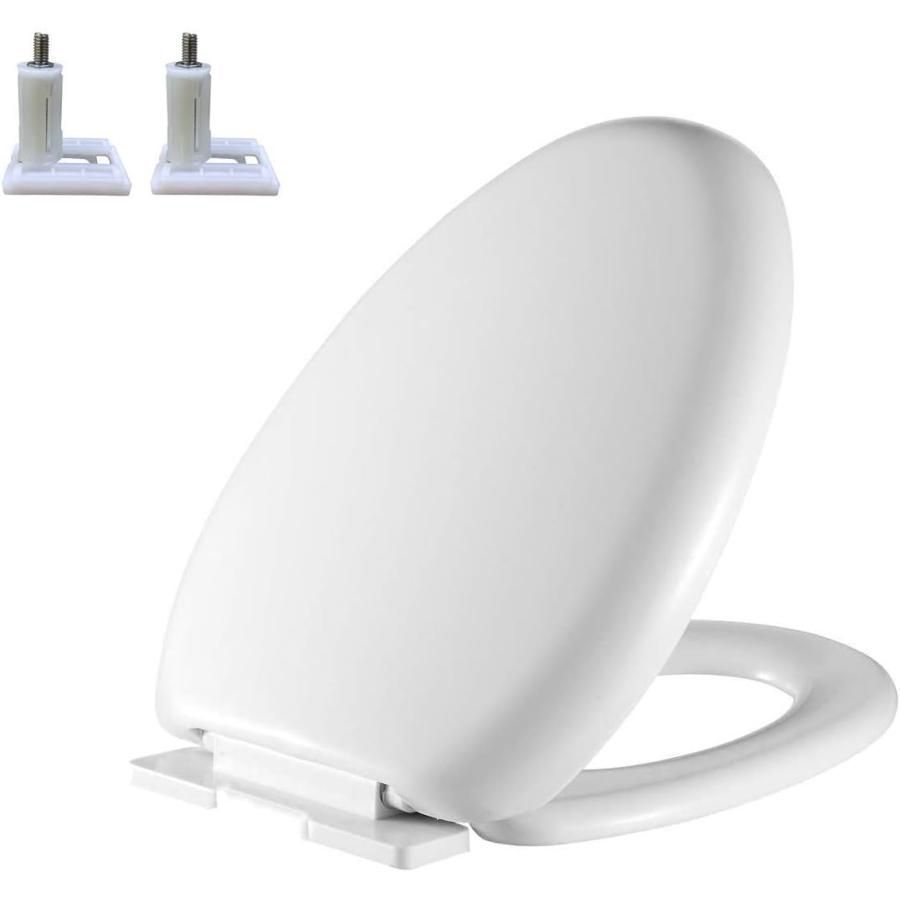 ゆっくり閉まる 設計 洋式トイレ U型便座 普通便座 前丸便座 簡単取り替え トイレの取替え用便座 トイレ用品 簡単便座交換 SKLAD-KIRPICHA_RU