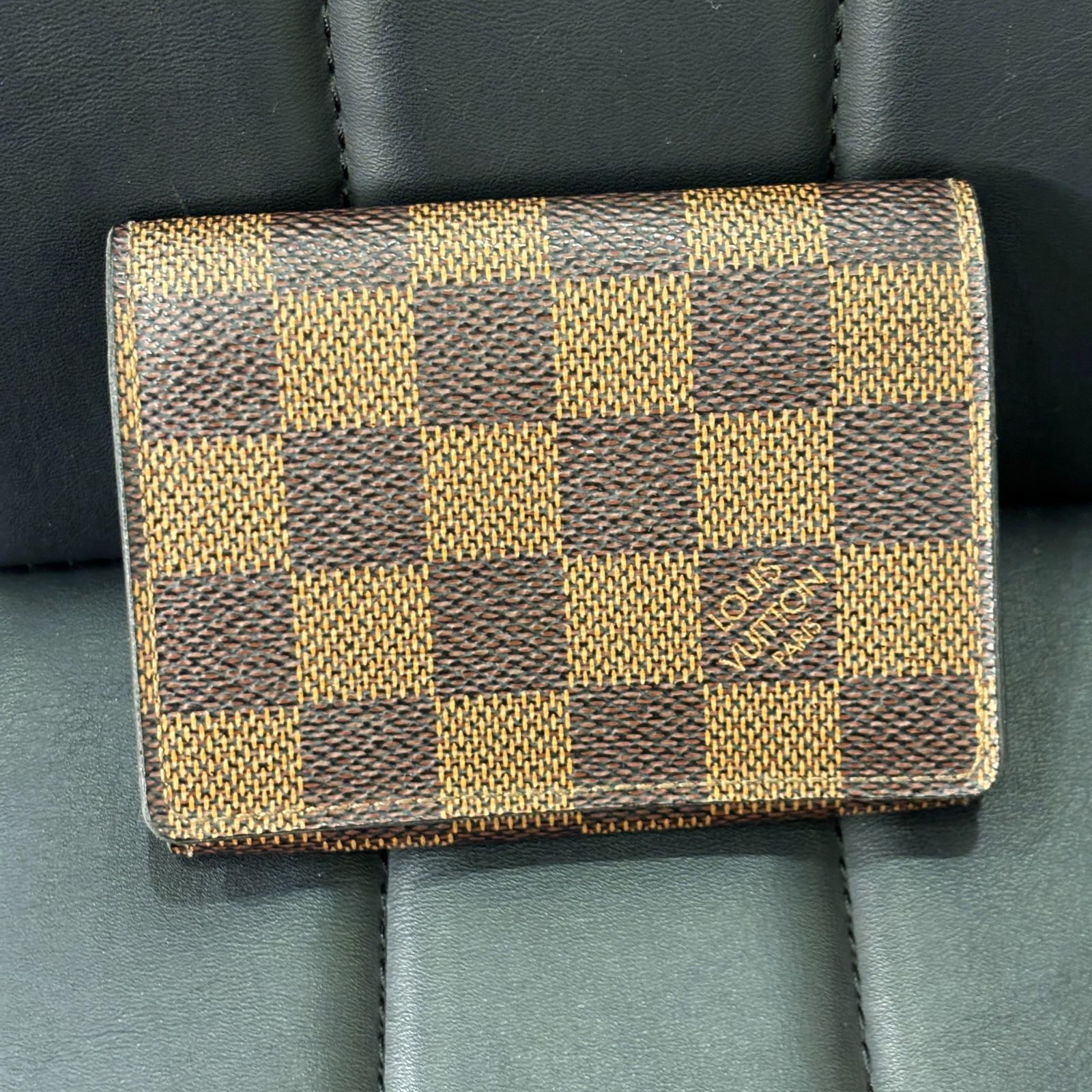 Louis Vuitton ダミエ　名刺入れ ΩNA3923 大人気！ LOUIS VUITTON ルイヴィトン ダミエ 名刺入れ