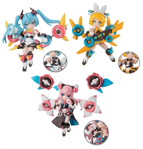 【未開封】デスクトップシンガー　1BOX（全3種セット） 中古】トレーディングフィギュア 全3種セット 「デスクトップシンガー