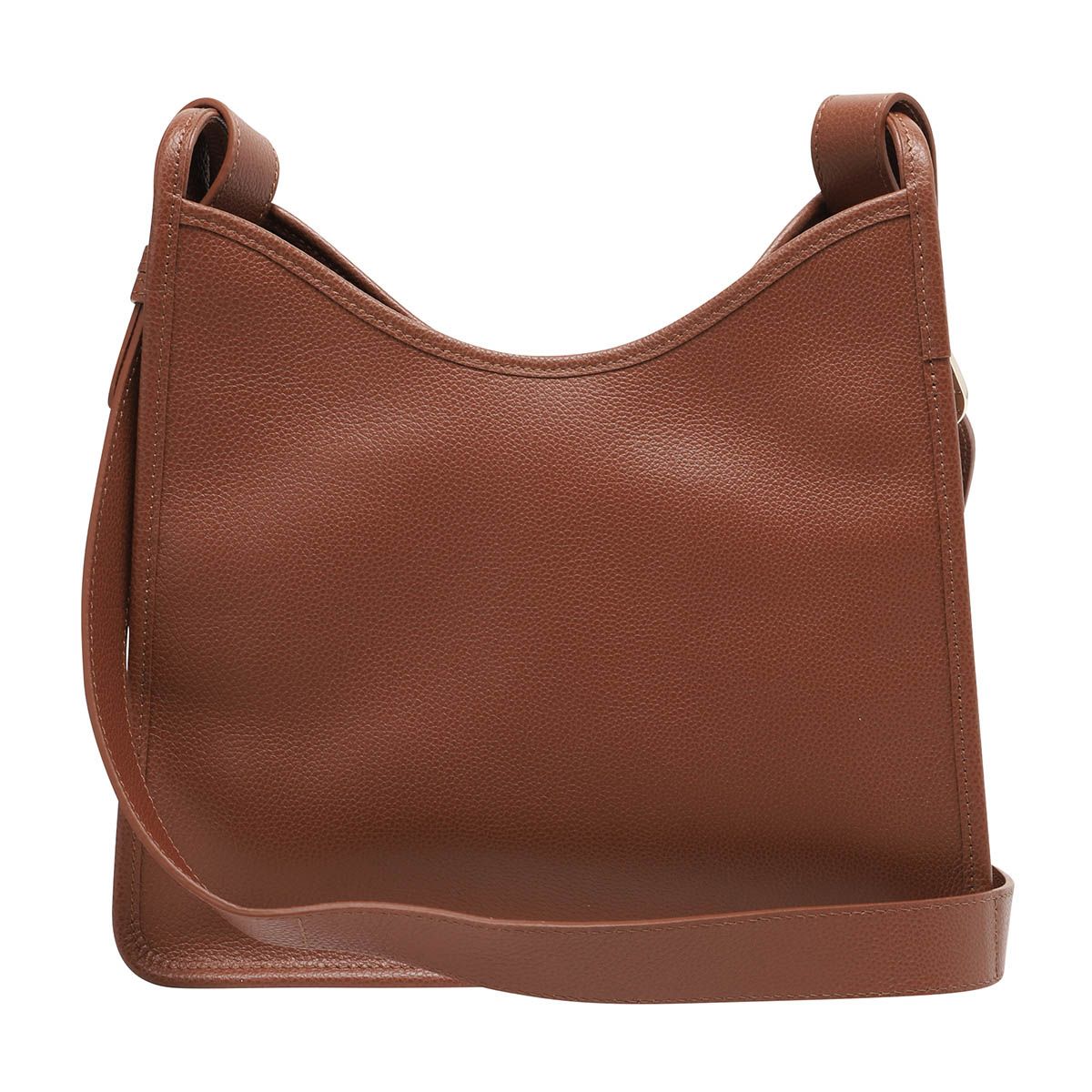 新品 ロンシャン LONGCHAMP ショルダーバッグ ル フローネ ホーボーバッグ Mサイズ キャラメル ル フローネ L ホーボーバッグ - レザー | ロンシャン JP