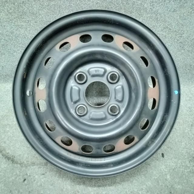 スズキ 純正 スチールホイール 黒鉄チン 4.00B PCD100 45 4本 日産モコ ピノ 101966 TRITUETUBI_COM