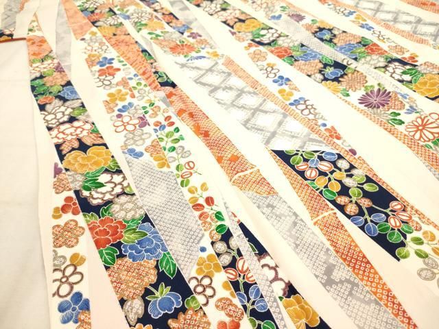 平和屋着物○上質な色無地 辻が花地紋 湊鼠色 正絹 逸品 未