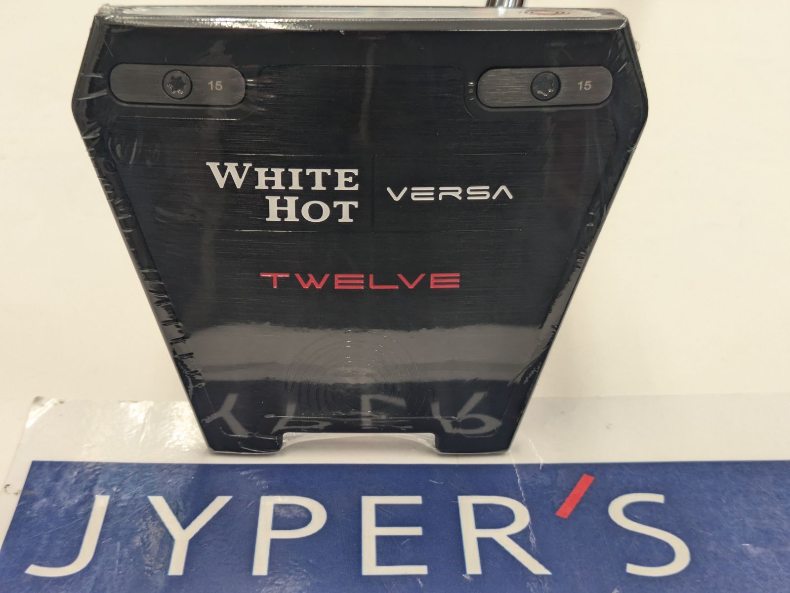 Pt【新品未使用品】オデッセイ WHITE HOT VERSA TWELVE 34インチ　パター メンズ 右用 STROKE LABシャフト装着   日本正規品（葛西店）