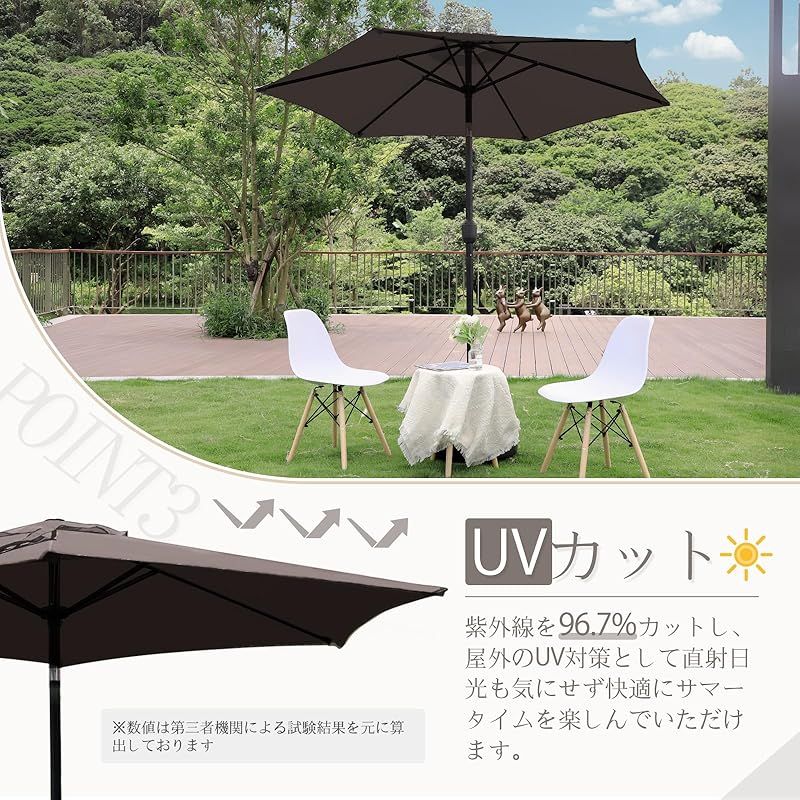 日除け 撥水加工