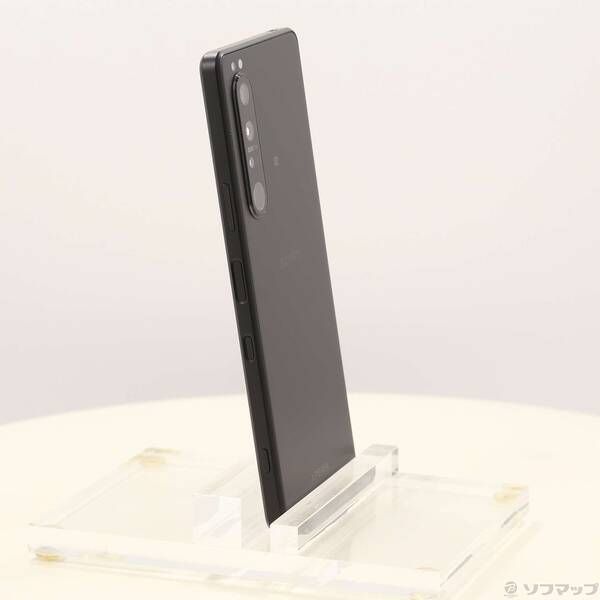 中古品〕 Xperia 1 III 256GB フロストブラック A101SO SoftBank【198