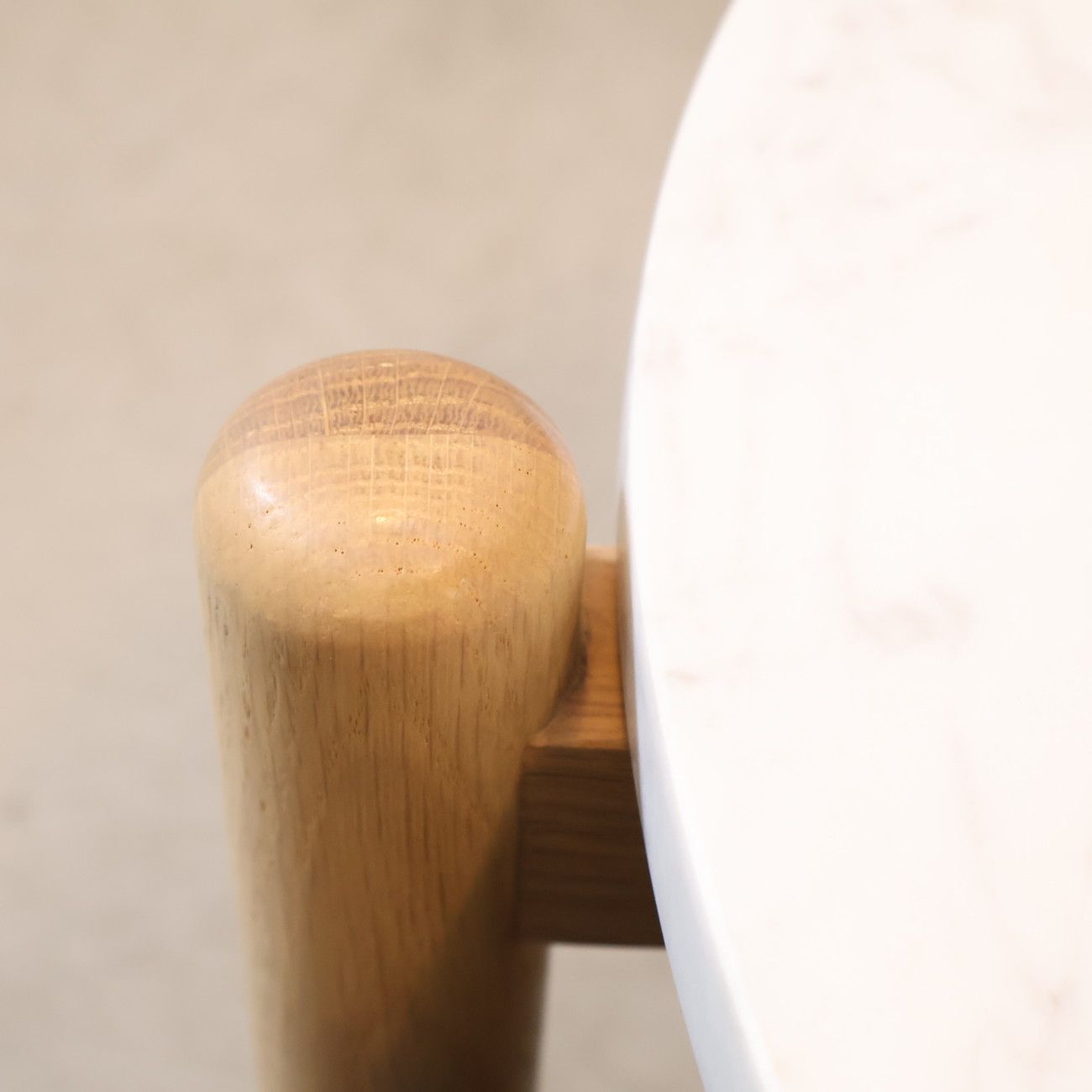 フランフラン シフラ コーヒーテーブル 55cm 大理石 オーク無垢 Francfranc フランフラン シフラ コーヒーテーブル(小) 大理石