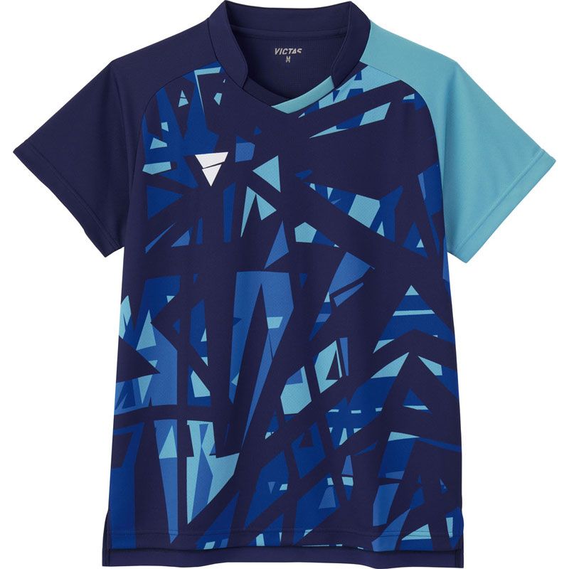 VICTAS(ヴィクタス) V-GS505 卓球 ウェア シャツ 512503、(6000)ネイビー