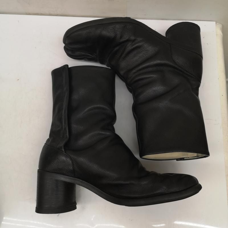 マルジェラ足袋ブーツ21SS TABI BOOTS シボ革