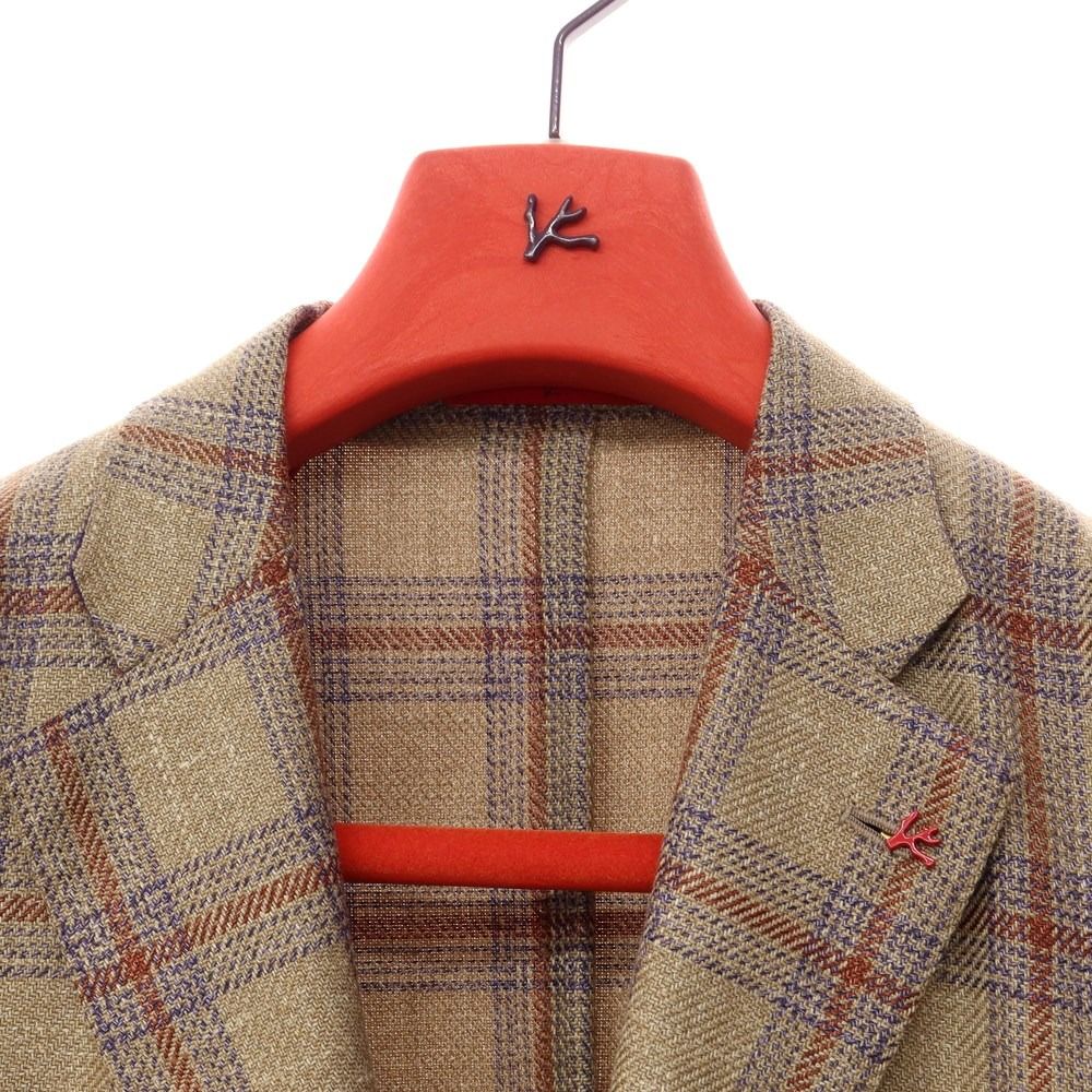 ISAIA イザイア シルクリネン ジャケット58㎝