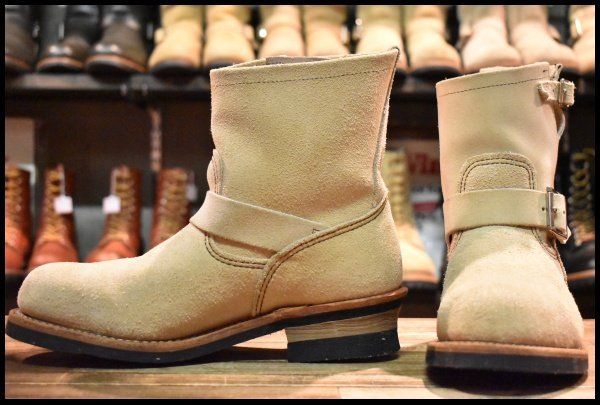 レッドウィング エンジニアブーツ ラフアウト 9 レッドウィング RED WING BEAMS別注 2003年製造 1stモデル