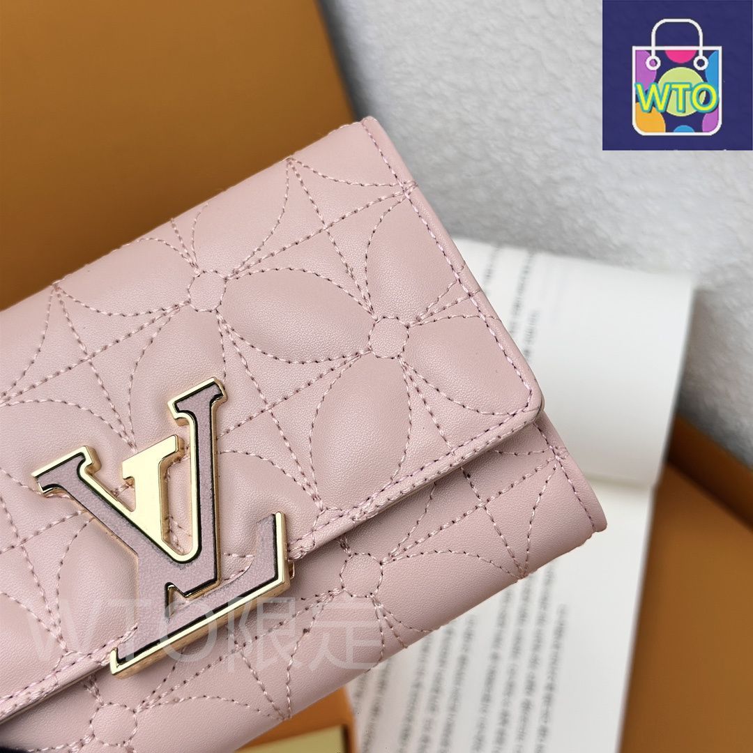 Louis Vuitton モノグラム折り財布 ルイヴィトン モノグラム・パンダ 二つ折り財布 M61666｜福島